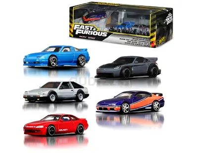 Hot Wheels Premium Fast  Furious Tokyo Drift Bundle
