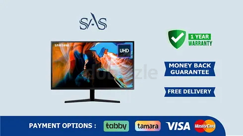 Samsung 32 inch 4K Monitor | New - Free Delivery | Warranty | LU32J590UQ | Ultra HD 3840 x 2160