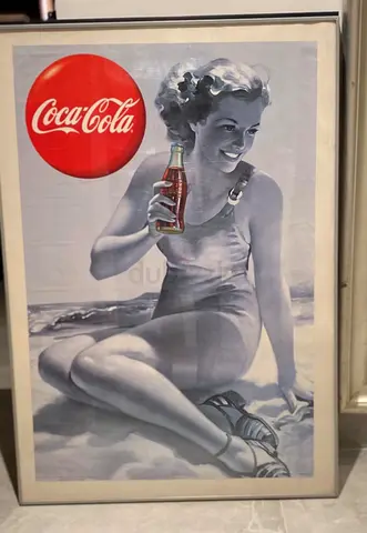 Vintage Coca-Cola Advertisement Poster
