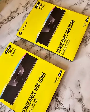 Corsair Vengeance 64GB (2X16GB) X2 DDR5 RGB RAM