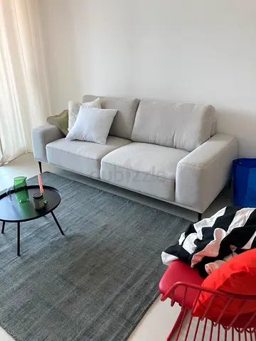 3-Seater Fabric Sofa
