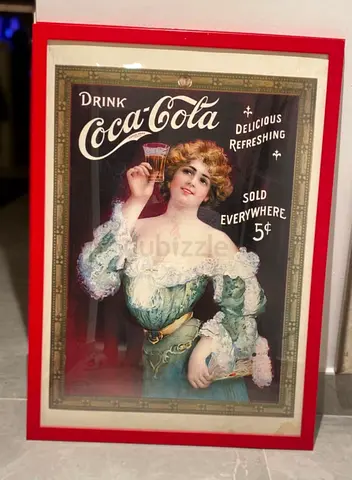 Vintage Coca-Cola Advertisement Framed Print