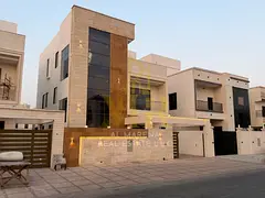 For Sale: Modern 6-Bedroom Villa with Roof in Al Bahia Area. Super Deluxe Finishing, Freehold, Bank