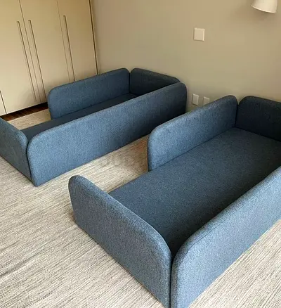 Stylish Blue Sofa Set for Sale