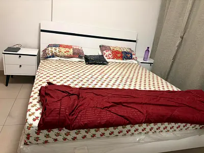 King Size Bed for Sale (without mattress) – Excellent Condition like new