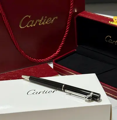Cartier Luxury Pen with Elegant Packaging