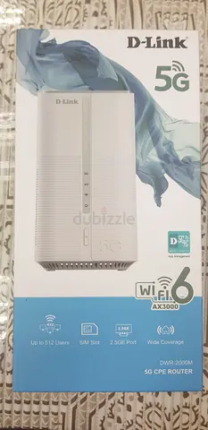 D-Link 5G WiFi 6 CPE Router for Fast Connectivity