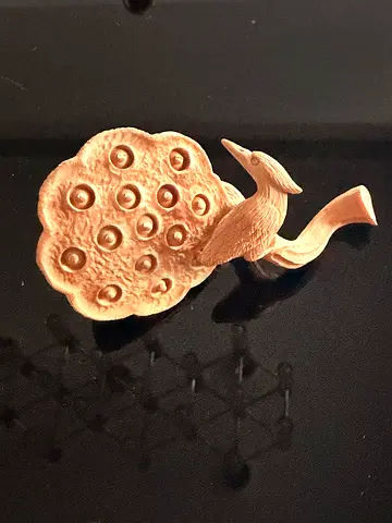 Exquisite Vintage Peacock Brooch