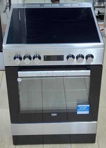 Beko latest model electric ceramic 4 zone cooking range oven fan stove 60x60