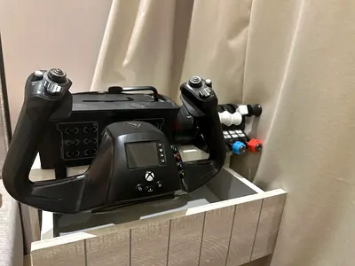 Authentic Xbox and pc flight yoke for Immersive Gaming Experience