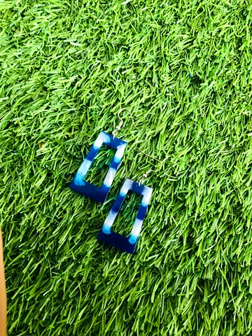 Handmade Designer Resin Earrings