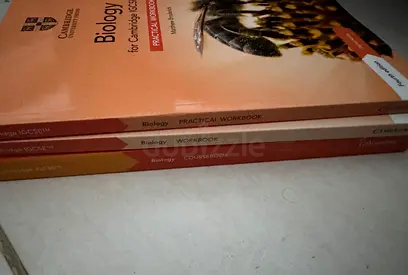 Cambridge IGCSE Biology Books (Coursebook + Practical)