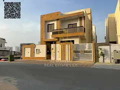 A villa with all-inclusive air conditioning, ready to move in, in the most prestigious areas of Ajma