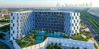 fully finished studio 382sqf for sale in Dubai / Al Jaddaf / Binghatti Cullinan_ Real price _ high R