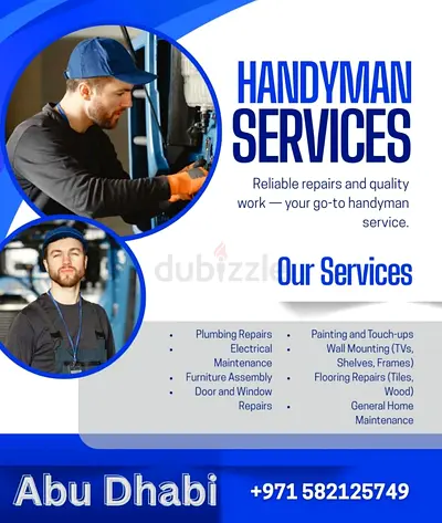 We do   Maintenance Work at your Home, Office, Apartment, and Villa?* Services Now:0582125749 1️⃣