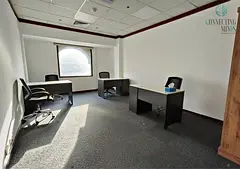 Professional Office Space | Fully Furnished | Steps from Al Garhoud Metro