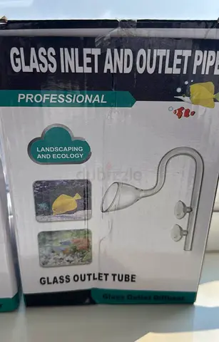 Professional Glass Outlet Tube for Aquariums