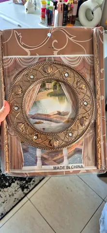 Gold Curtain Holder to Lift Curtains