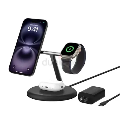 BELKING 3 IN 1 Wireless Charger and Stand for Apple Devices