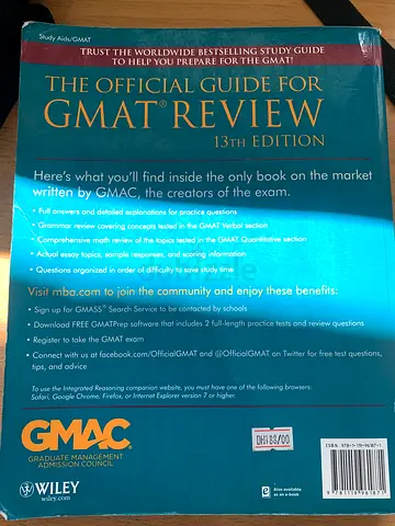 GMAT - 13 edition