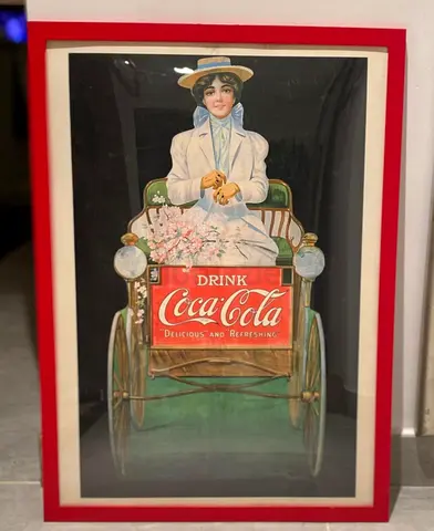 Vintage Coca-Cola Advertising Print