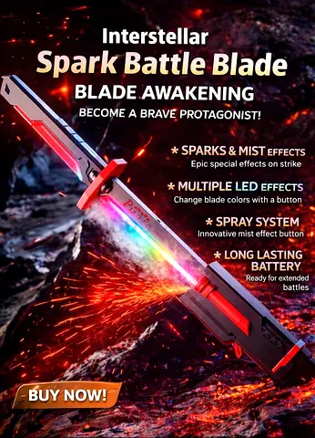 Interstellar Spark Battle Blade - Become a Brave Protagonist!