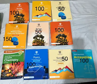 Cambridge IGCSE  O Level Textbooks Collection