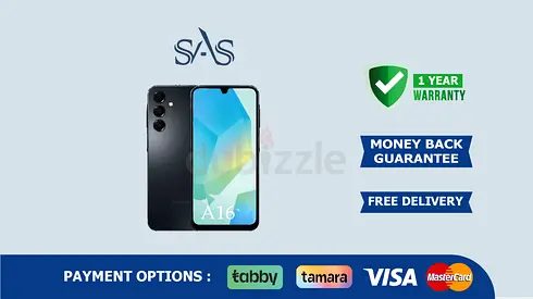 Samsung Galaxy A16 Smart phone 4/128 | New - Delivery | Warranty | Galaxy A16 Blue