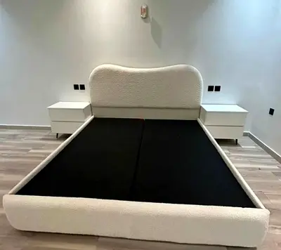 Cozy Modern Upholstered Bed