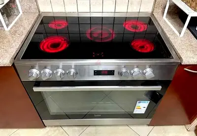 Beko 5 Burner Electric Cooker 90 Cm Latest Model