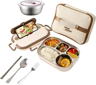 Stylish and Practical Baby Food Processor and Lunch Box Combo