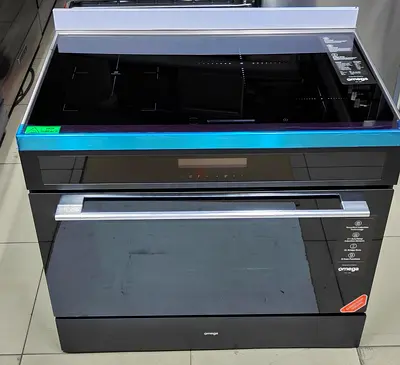 Omega Induction Cooking Range 5 zone oven dual fan stove 90x60 touch control full