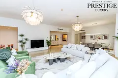 4BR+Maid's | Partial Sea View| Rented| Unfurnished