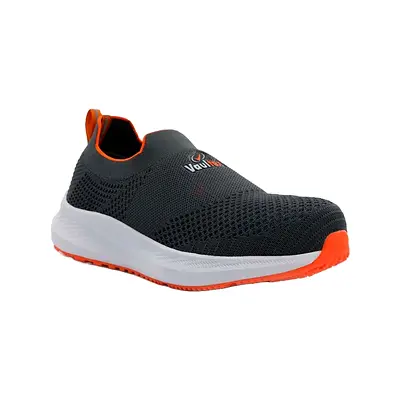 Safety shoes light weight Comfortable Grey Sneakers for Everyday Wear