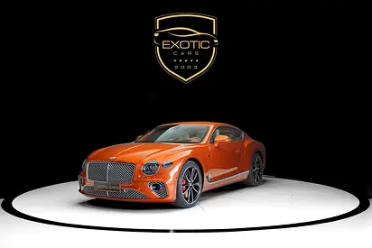 GT FIRST EDITION W12 | TWO TONE INTERIOR | ORANGE EXTERIOR | GCC