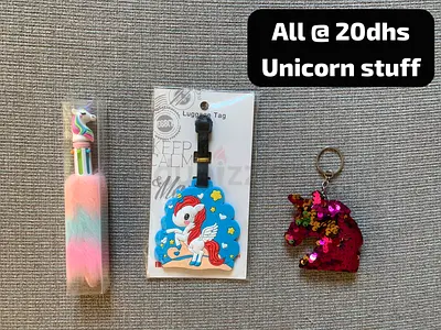 Unicorn goodie bag items
