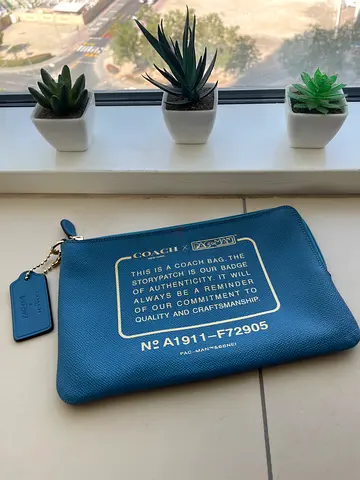 Coach X PacMan Pouch