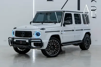 2025 Mercedes Benz G63 G MANUFAKTUR, Double Night Package, Full Carbon Fiber, Low kms, Japanese Spec