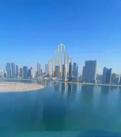 For Sale: 1-Bedroom Apartment with Parking – Al Shati Tower 1 | Khalid Lagoon View