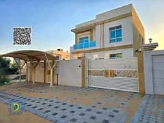 A fantastic price in Al Zahia, Ajman: a 3-bedroom villa including electricity, water, and AC. Bank f