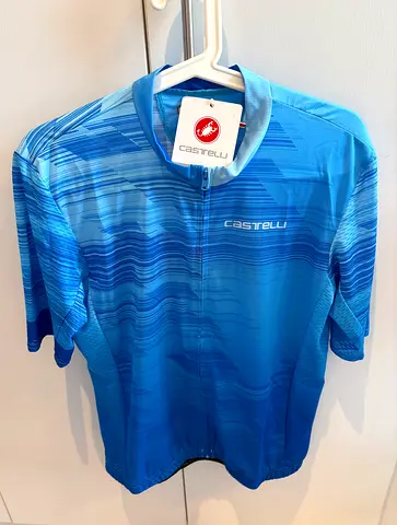 Castelli Rapido Cycling Jersey, Ocean Blue