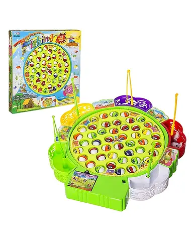 Fishing Game Toy – 45 Fish | Battery Operated | 5 Players