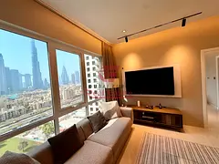 Renovated 3 bed + maid | Burj Khalifa | Negotiable