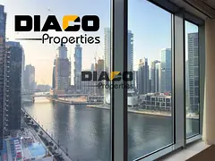 Fitted Office/Prime Location/ Canal View/Glass Partitions/Vacant