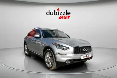 AED 1347/month | 2017 Infiniti QX70  | GCC Specs | Ref#413656