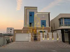 For Sale: Modern Villa in Al Bahia (Two Floors + Roof) - Registration and Ownership Fees Included. P