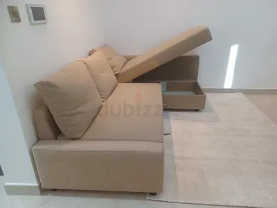 Comfortable L-Shaped Sofa bed with Storage