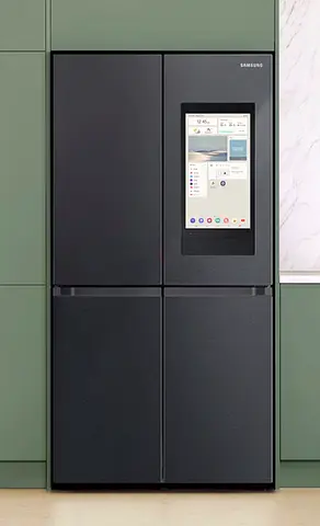 T Style French Door Refrigerator with 21.5 Family Hub, Smart Food Management, 809L, Black