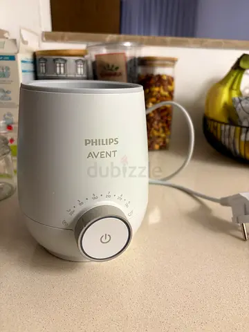 The Philips Avent baby bottle warmer, used 1 time. On warranty