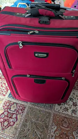 Brand delsey Stylish Red Luggage for Your Travels